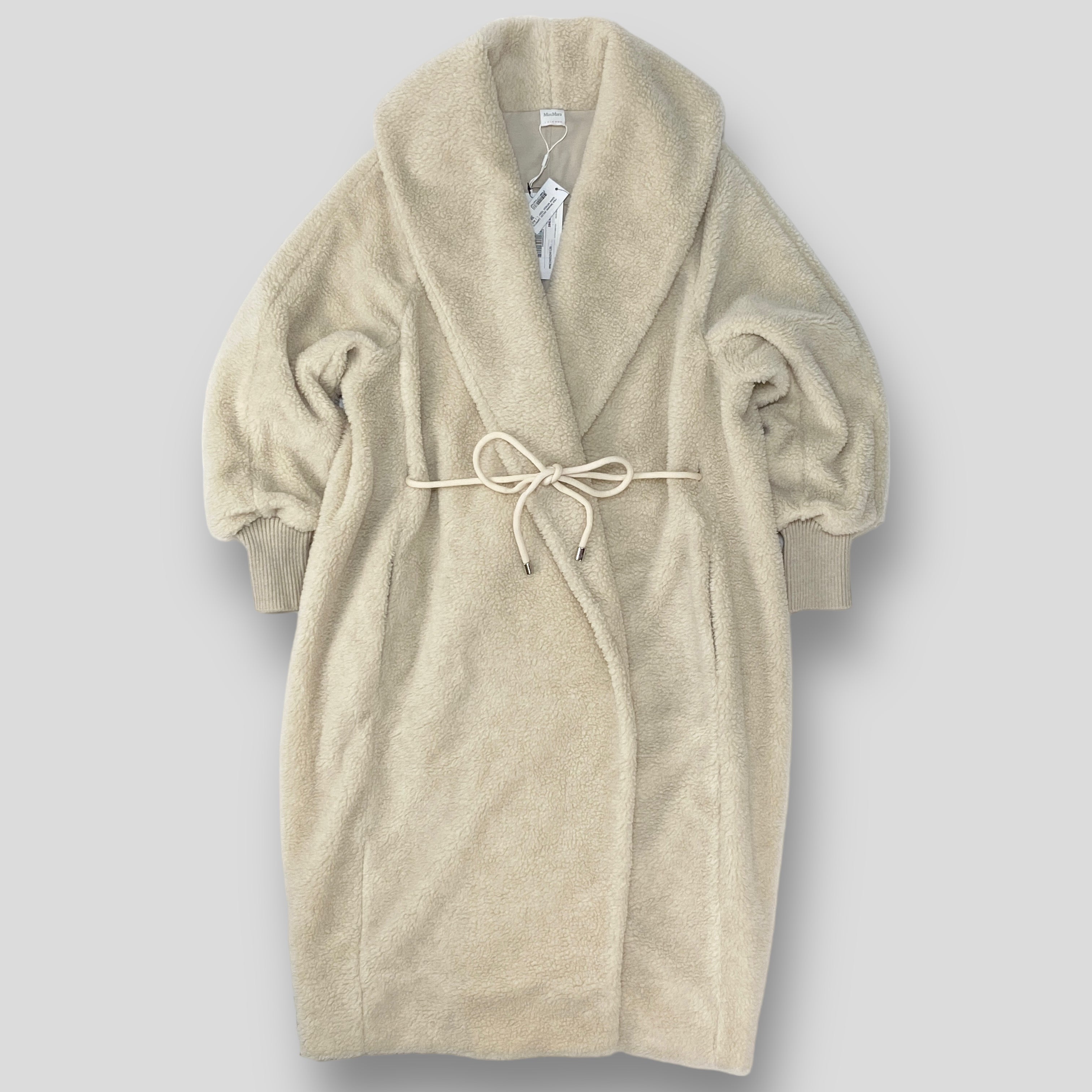 【新品】Max Mara LEISURE MATASSA TEDDY COAT WITH MINI