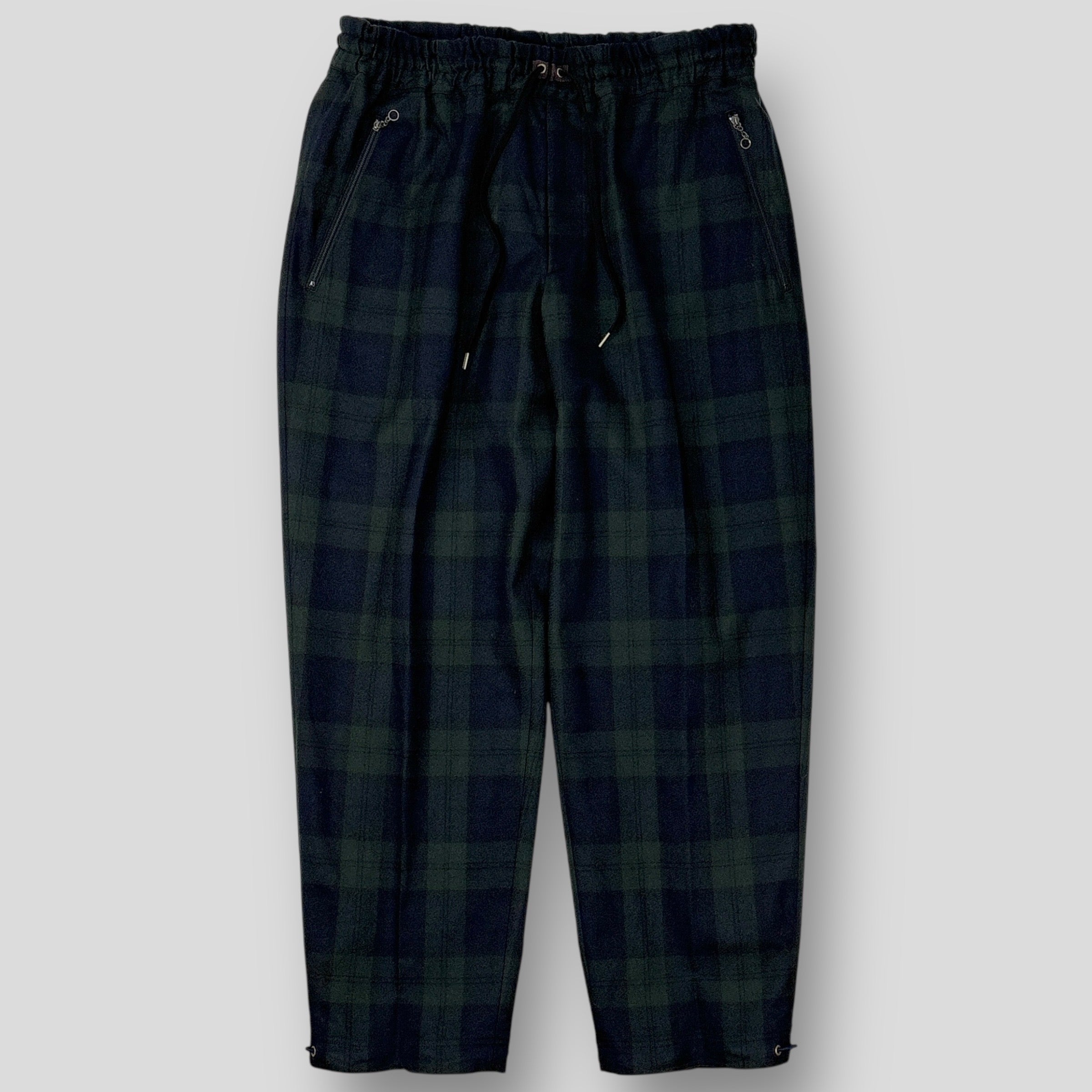 19aw kolor フランネルチェックパンツ カラー kolor / カラー 2019AW フランネルウール ブラックウォッチ