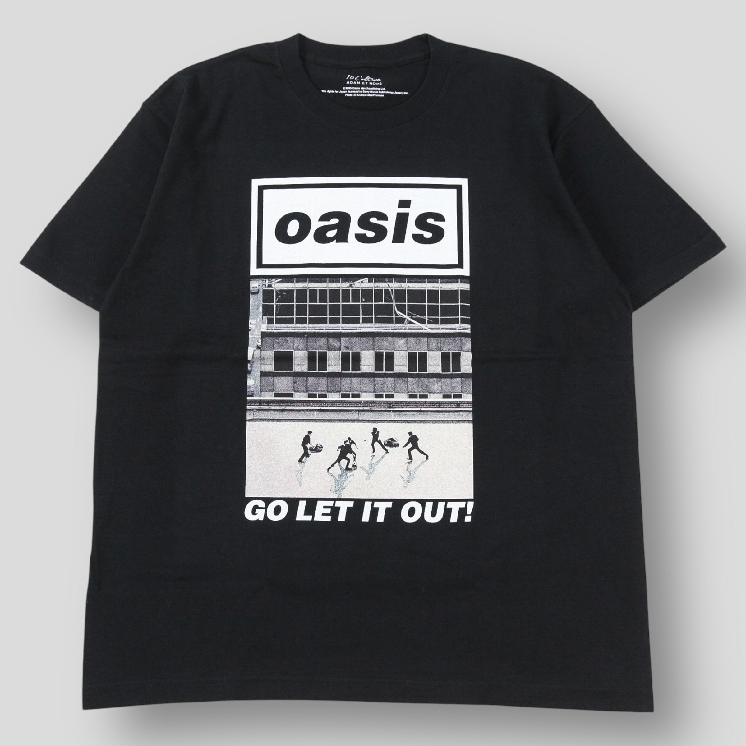 Oasis x 10 Culture Artwork design TSH - GO LET IT OUT! GMM75020 XL