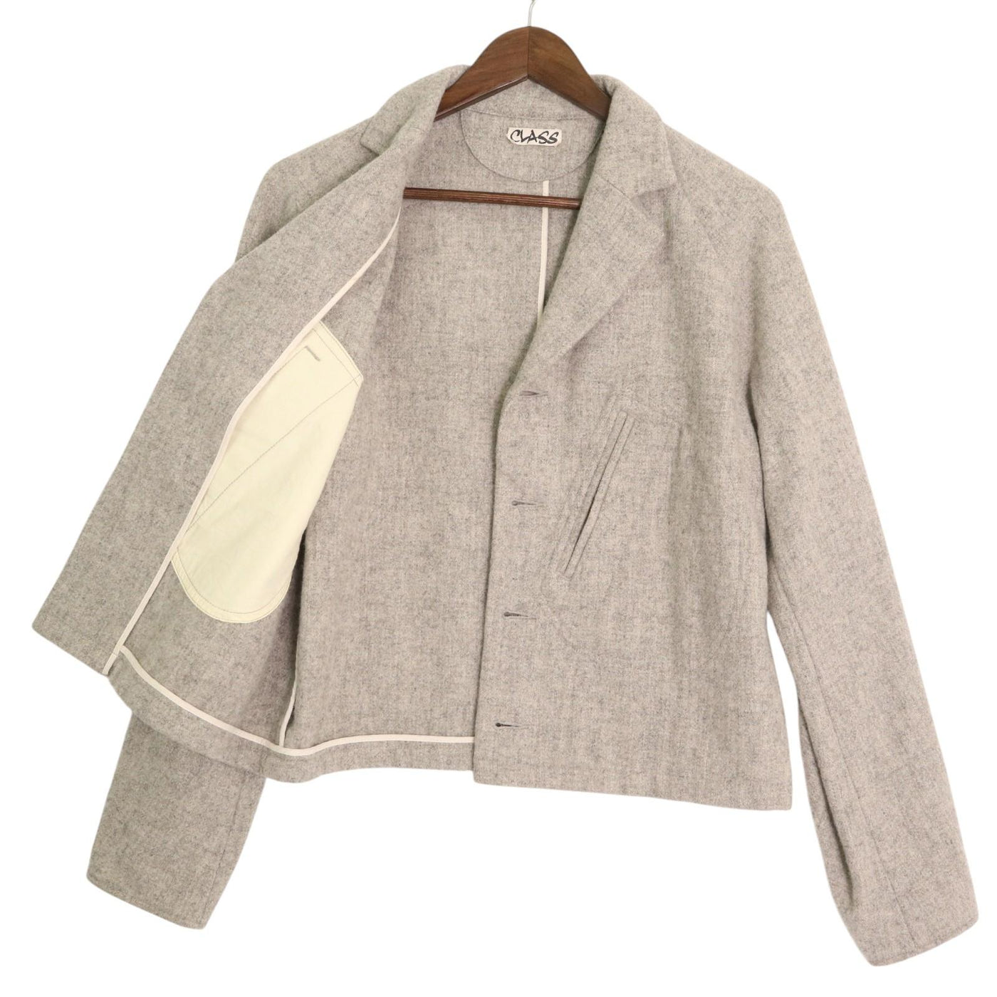 WOOL 4B SHORT JACKET 48