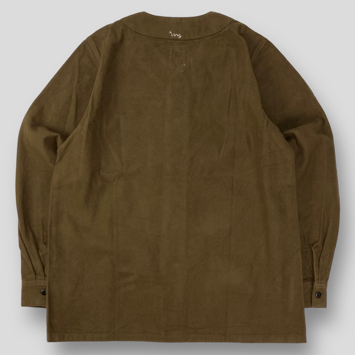 【新品】2019AW FREE EDGE SHIRT BASEBALL COLLAR 0119205011017 2