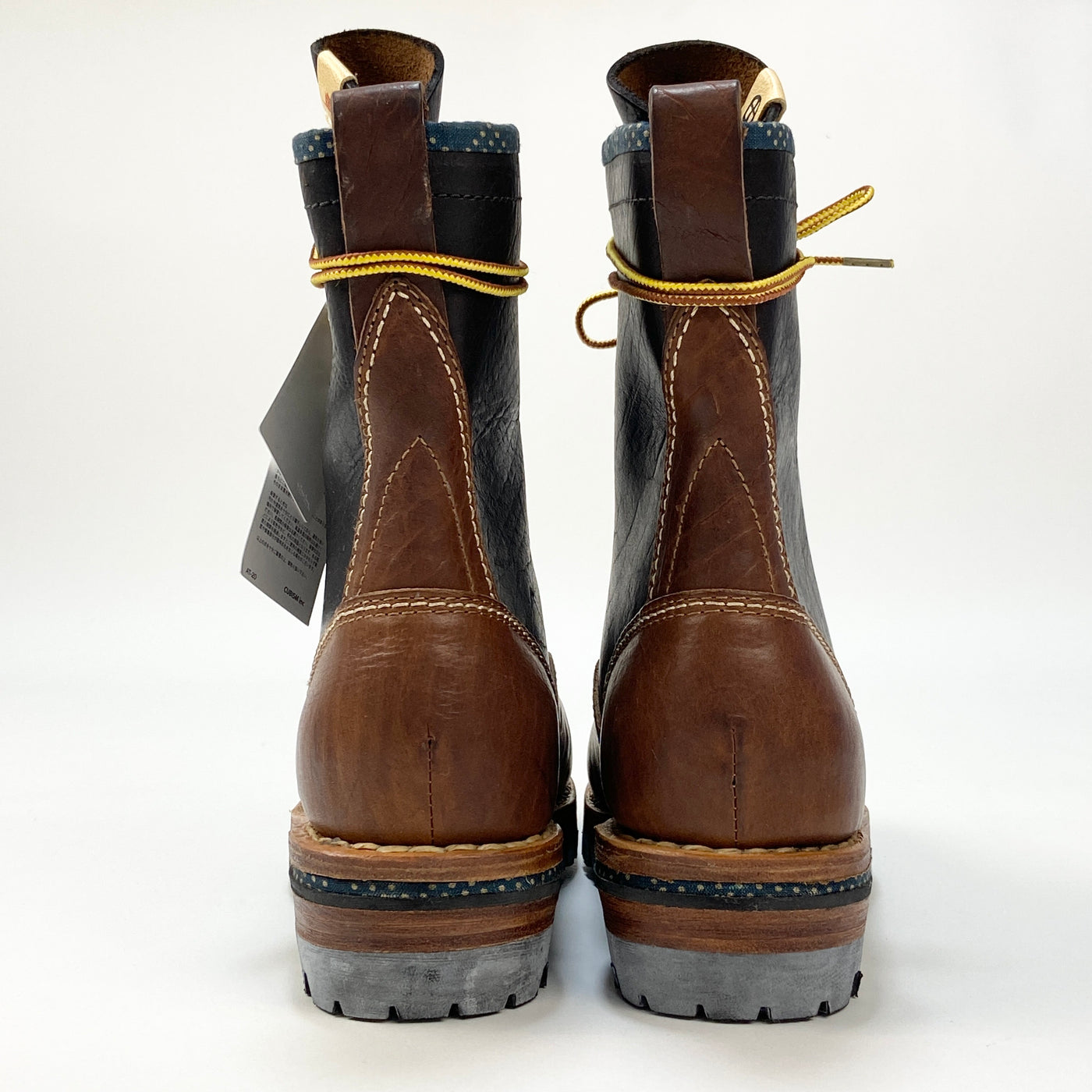 【新品】2014AW POUNDMAKER BOOTS HI-FOLK 0114202002018 M9 BLACK