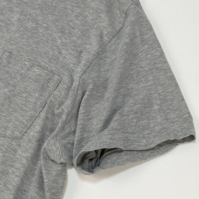 キュプラ切り替え コットンクルーネックポケットTシャツ 12-00274M 3