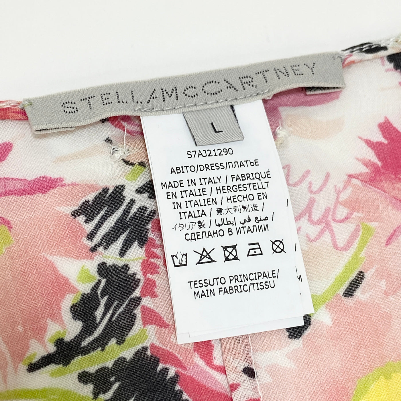 WATERCOLOUR FLORAL BEACH DRESS S7AJ21290 L