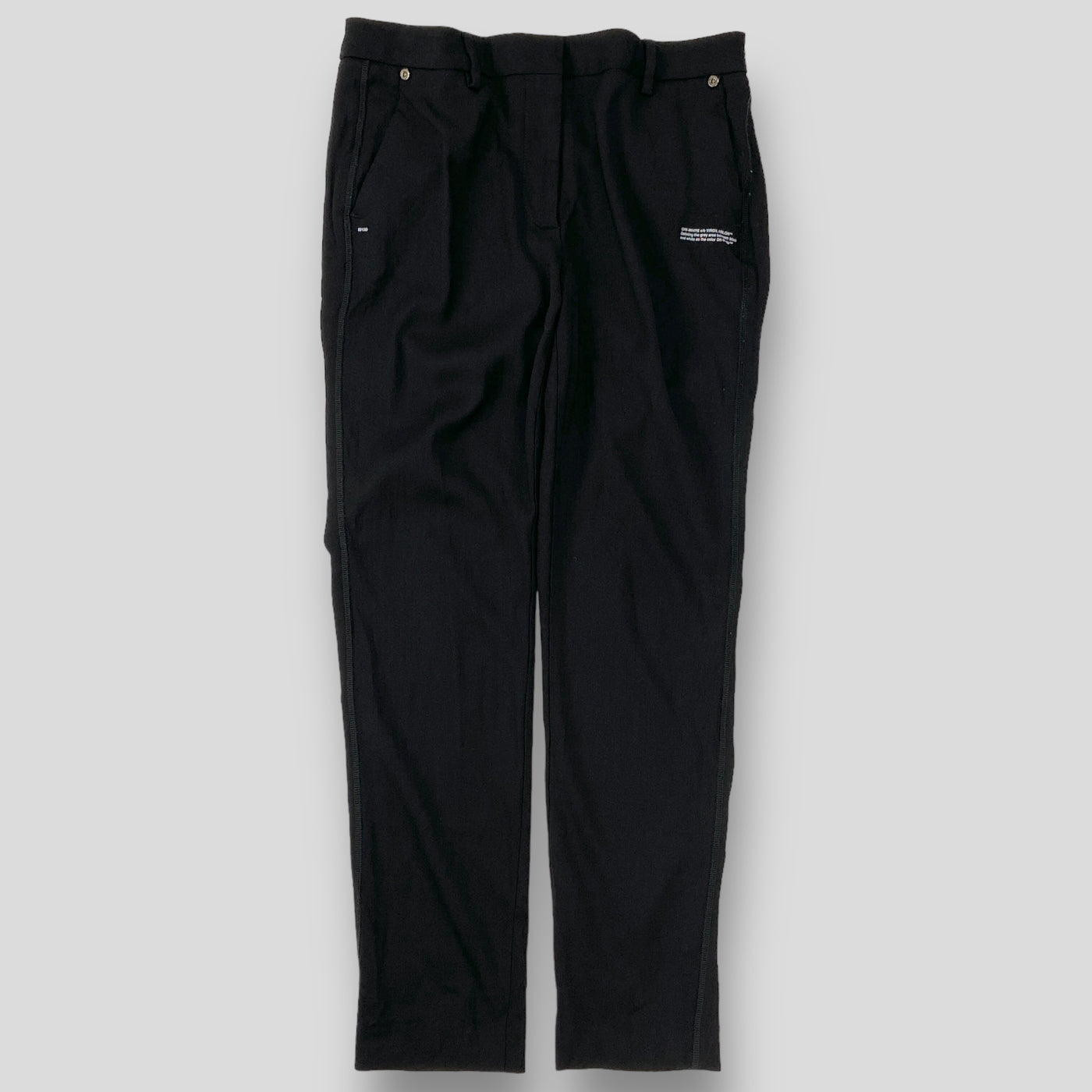 TAILORING CIGARETTE PANTS OWCA060R20515068 42