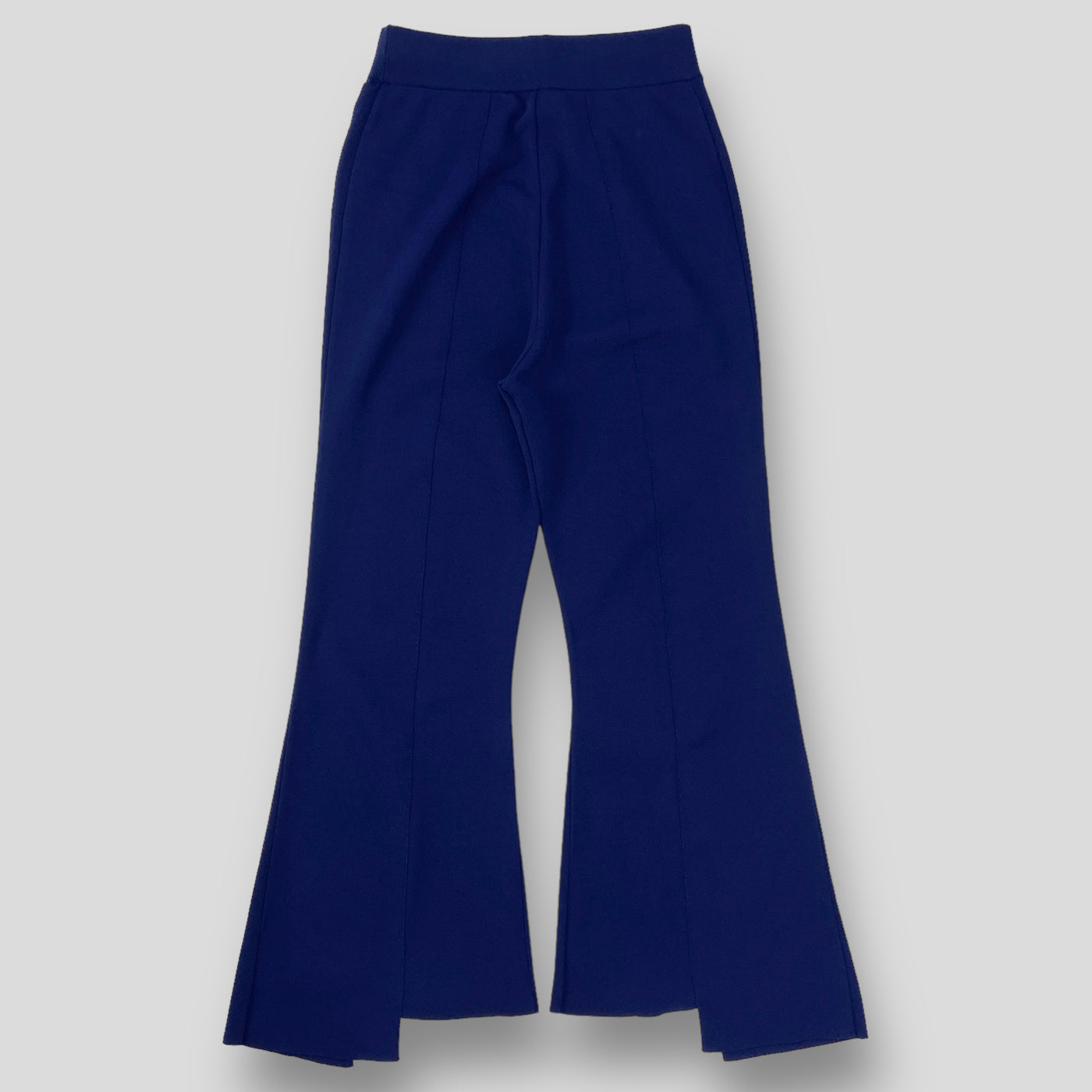 2018SS フロントスリット クレープニットパンツ 494817 S1850 42