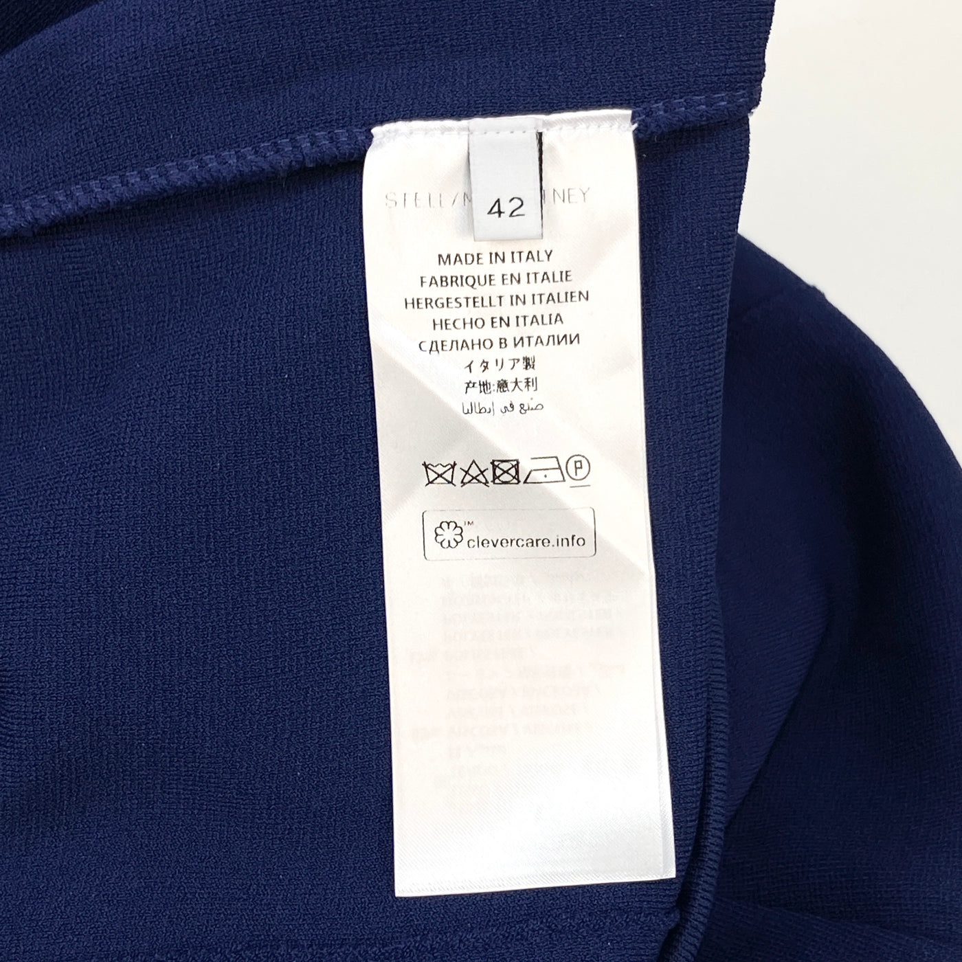 2018SS フロントスリット クレープニットパンツ 494817 S1850 42