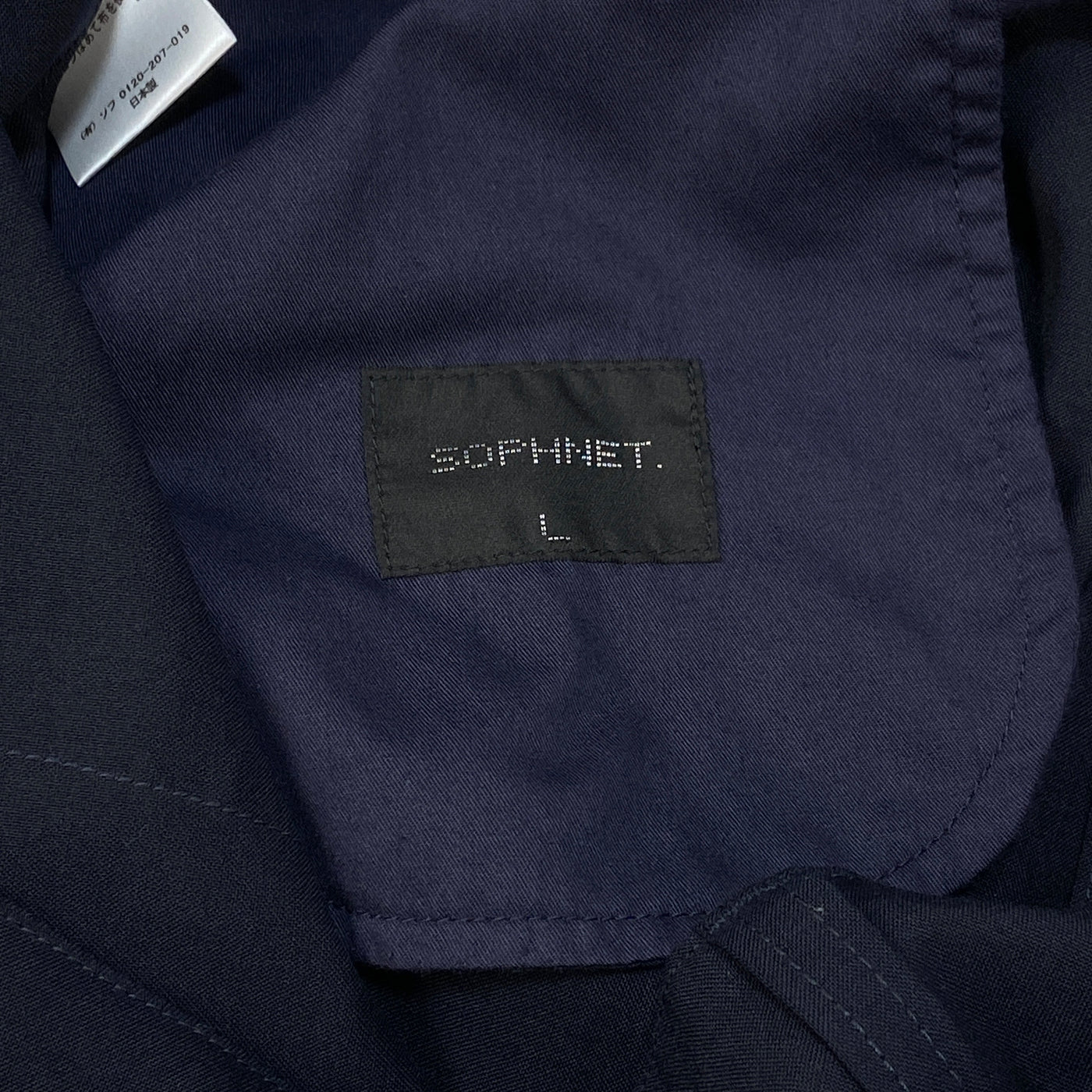 2022SS CARGO PANTS - SOLOTEX STRETCH WOOL SOPH-220036 L