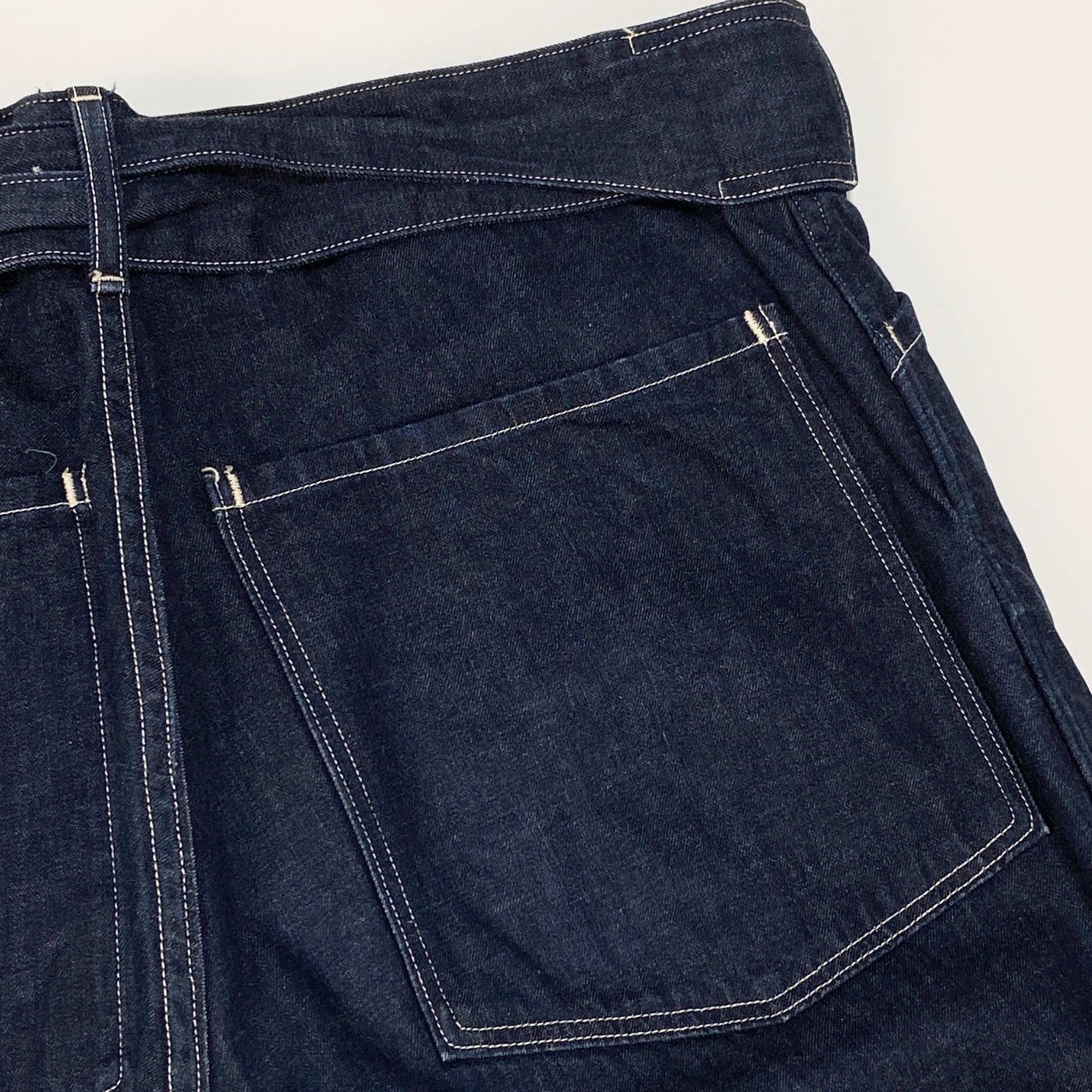 2014AW デニムベルテッドパンツ 14F-03007 2