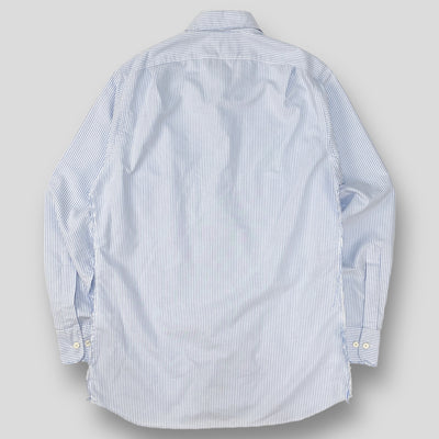 USA製 STRIPED DISTRESSED OXFORD WITH BUSTED SEAMS 11-11-0369-872 S