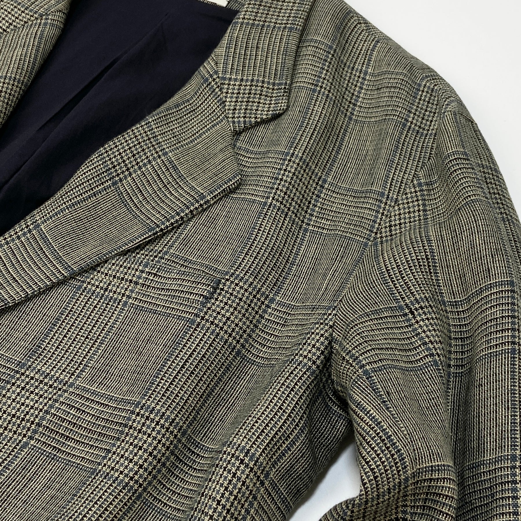 Cristaseya / クリスタセヤ 2020SS CHECKED LINEN SUMMER JACKET GKV