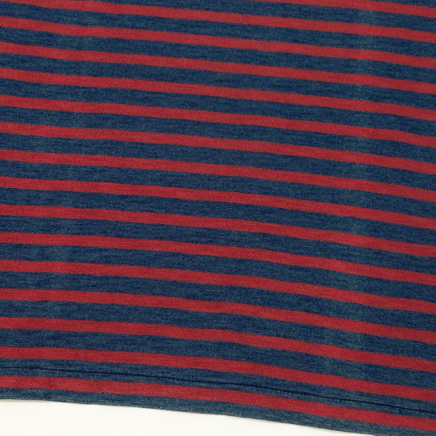インディゴボーダー コットンスラブラグランTシャツ MNRRKNI1N810010 S