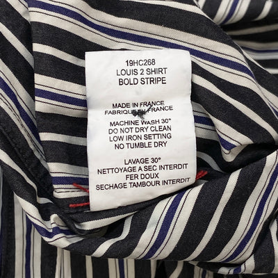 2022AW LOUIS 2 SHIRT -BOLD STRIPE 19HC268 M