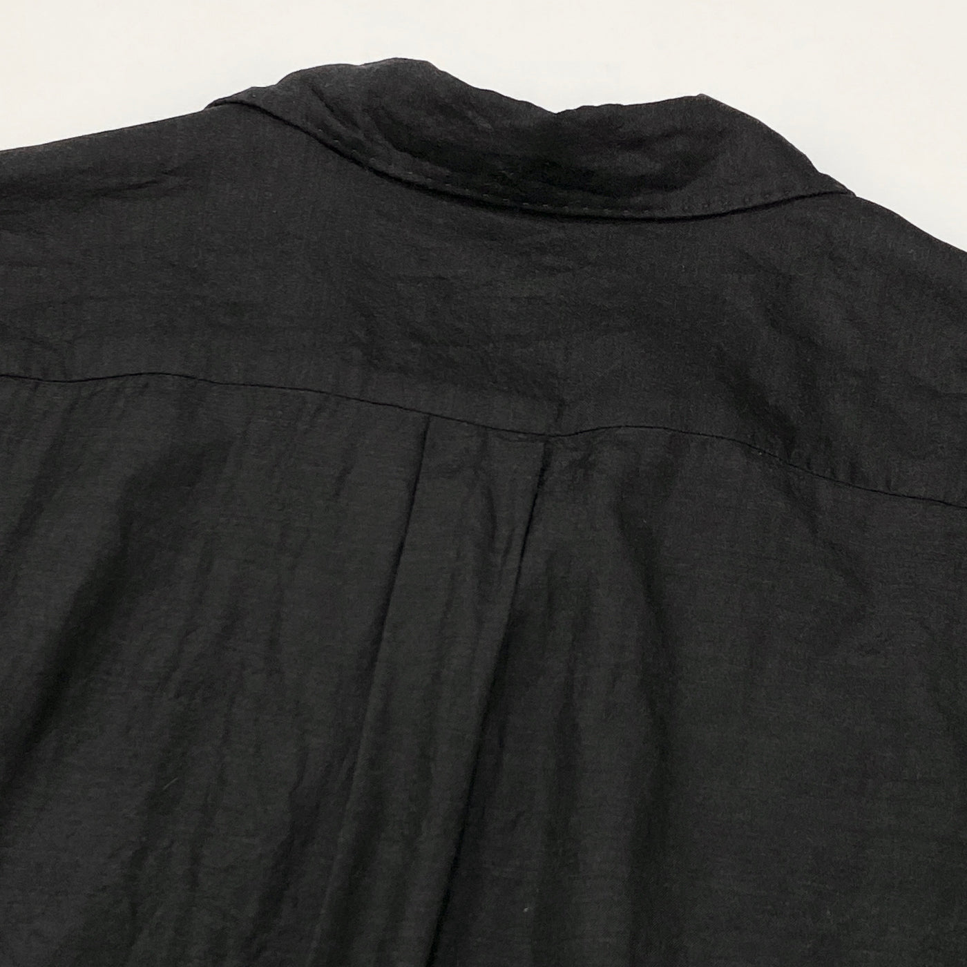COMOLI / コモリ 2023SS ウールシルク 半袖オープンカラーシャツ X01 