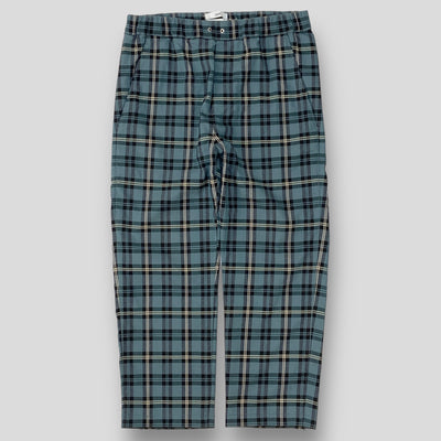 2019AW CHECK CROPPED DRAWCORD PANTS S