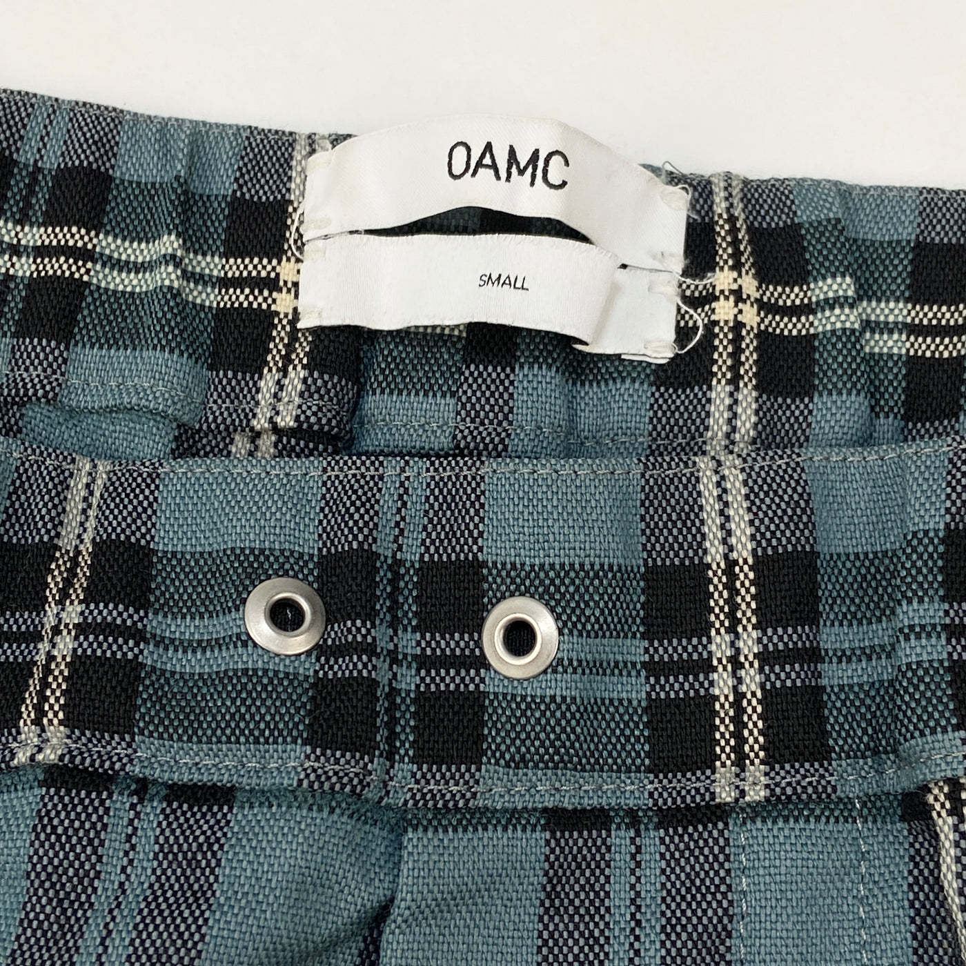 2019AW CHECK CROPPED DRAWCORD PANTS S
