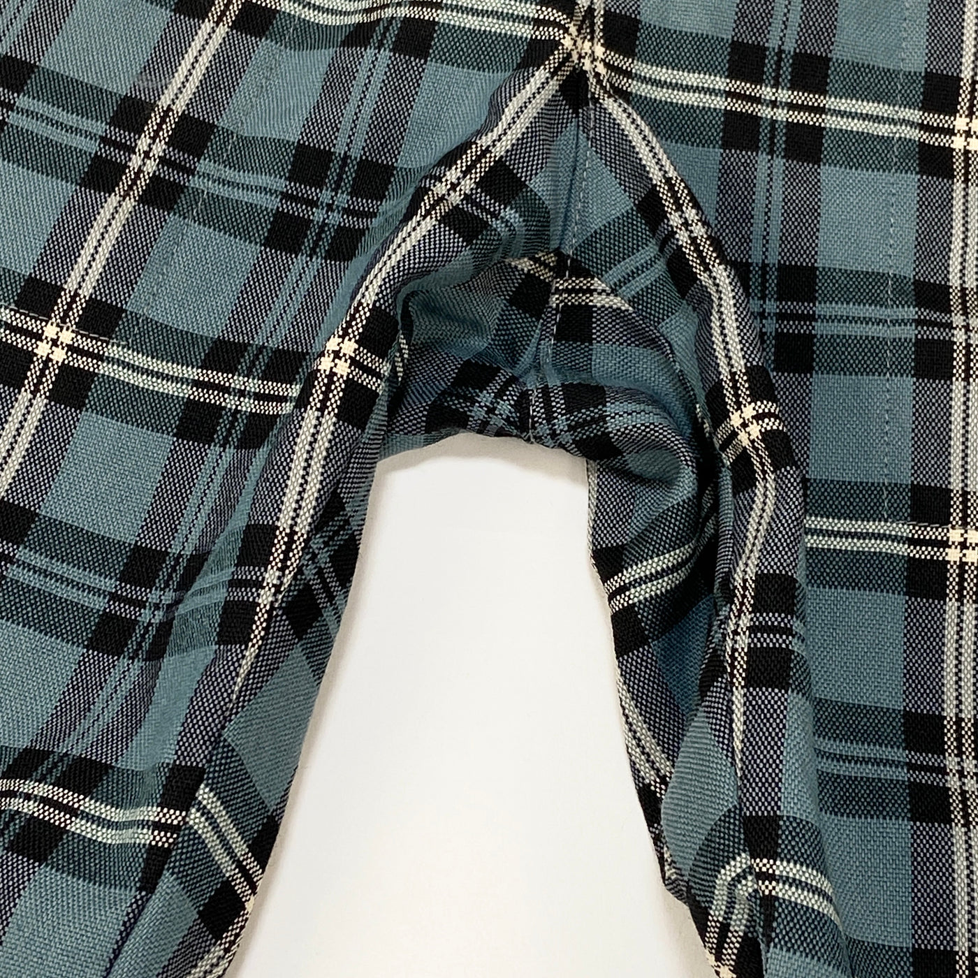 2019AW CHECK CROPPED DRAWCORD PANTS S