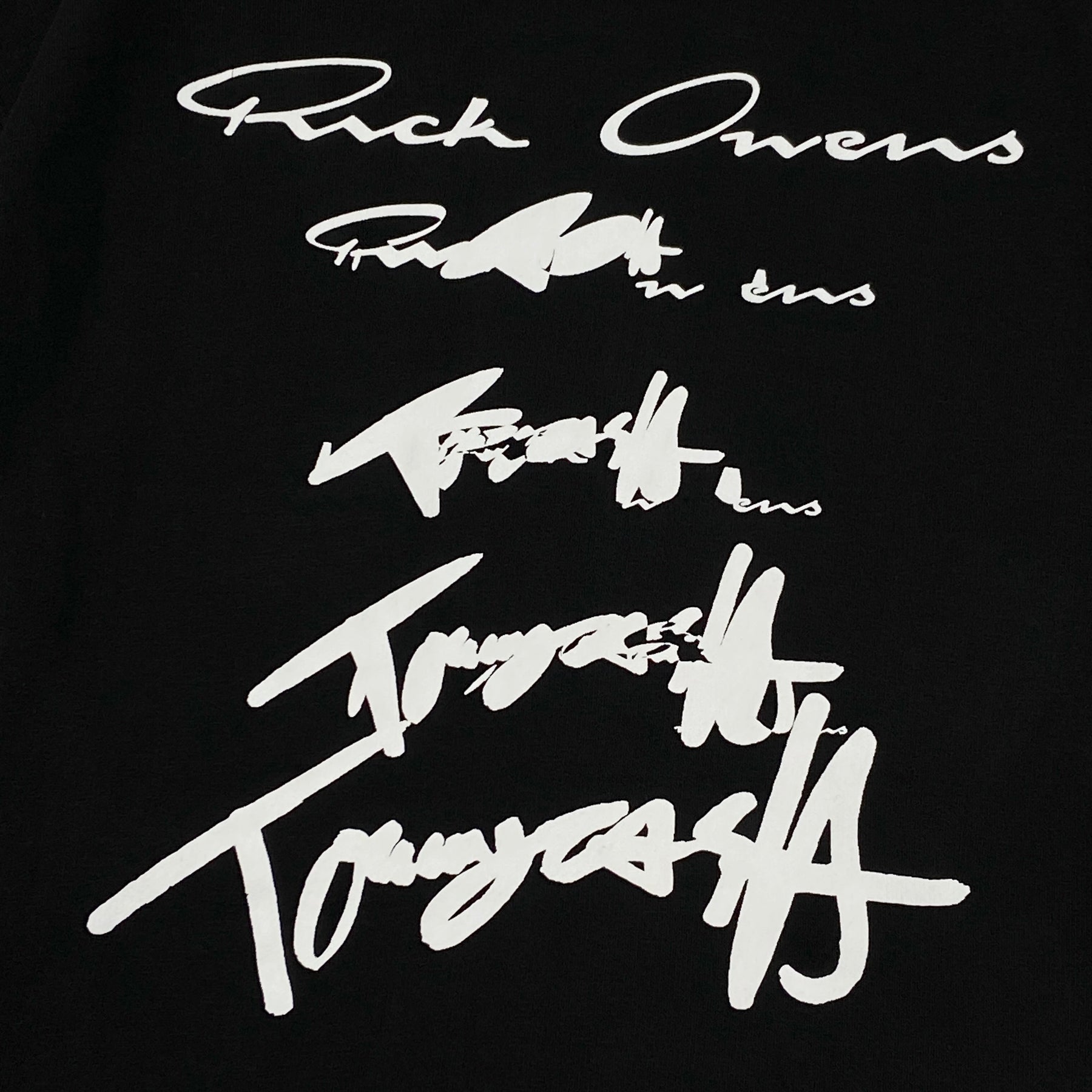 Tommy Cash x Rick Owens 2021SS Logo Sweat Hoodie M – SHAFT STORE