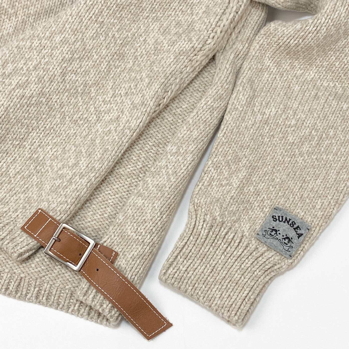 【新品】2019AW MICK JAGGERD CAR SWEATER 19A50 2 RED CAR