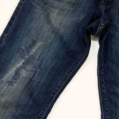 リペア加工 SLIM FIT LOW RISE DENIM PBDE66G T4802 32