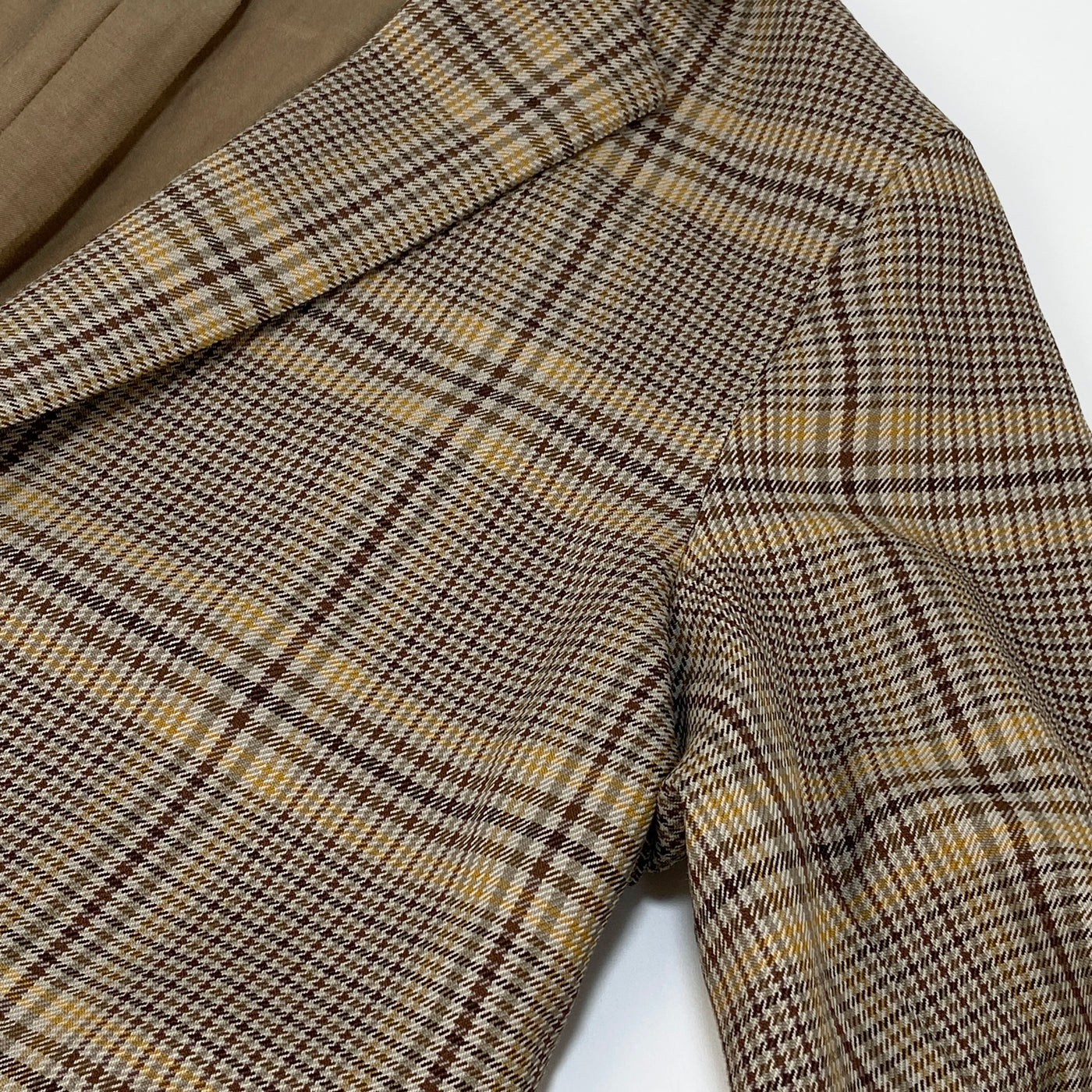 2019AW WOOL SERGE CHECK JACKET A9AJ01SC 4