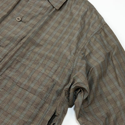 2021SS ENERGY JACKET - BROWN CHECK 11-18-5954-139 M
