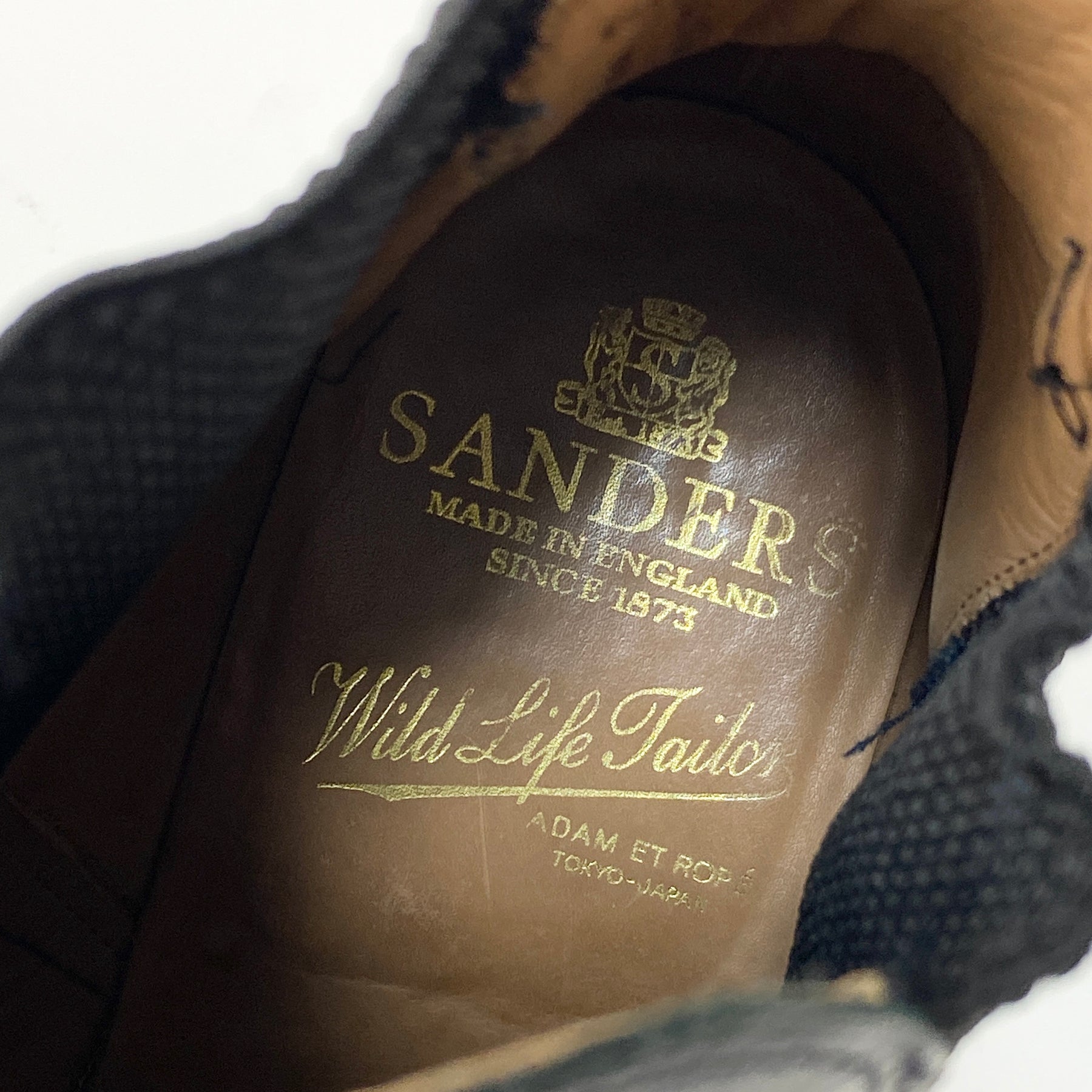 SANDERS x ADAM ET ROPE WILD LIFE TAILOR Exclusive side gore boots