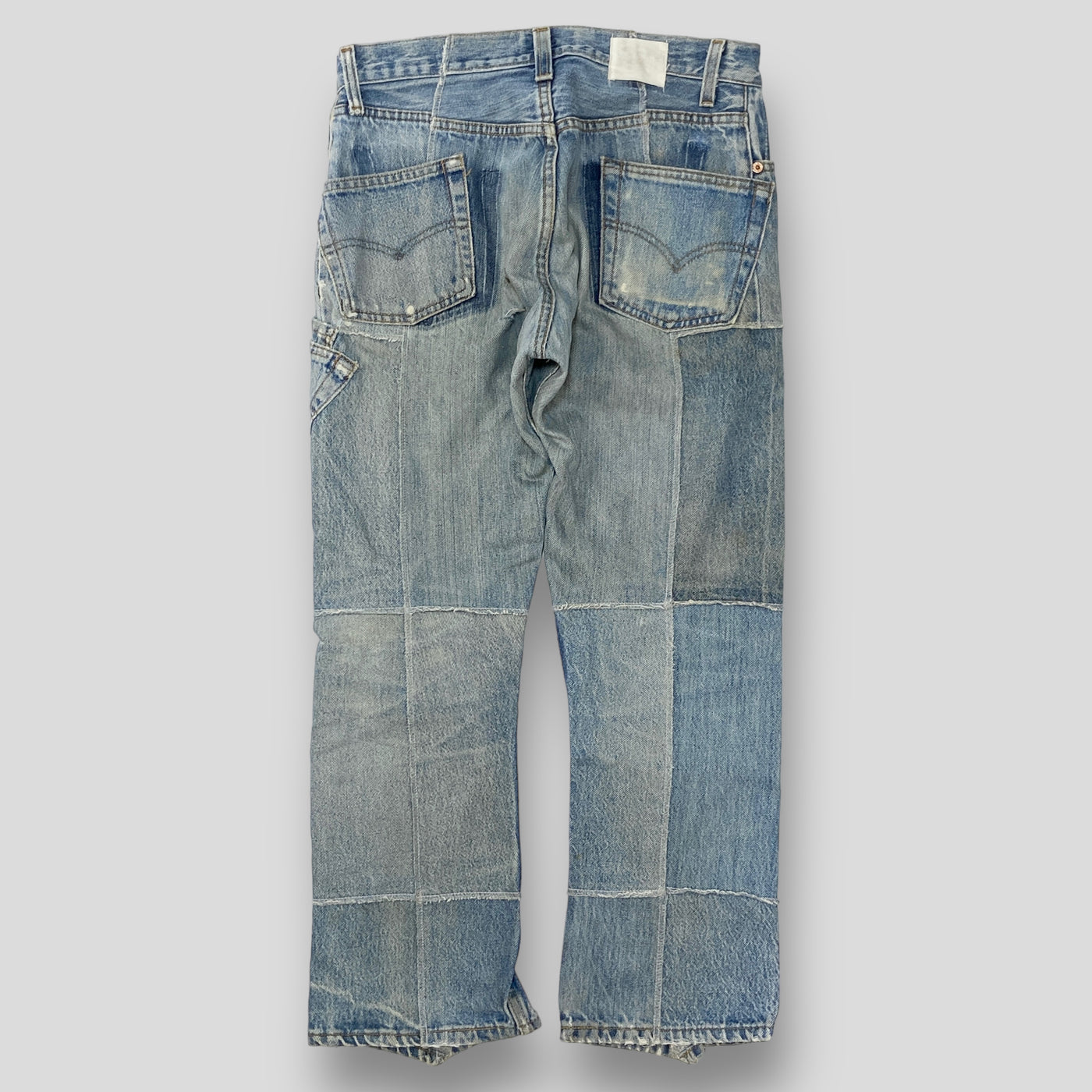 THE JEAN リメイク パッチワーク デニムパンツ x.0276 48