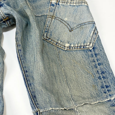 THE JEAN リメイク パッチワーク デニムパンツ x.0276 48