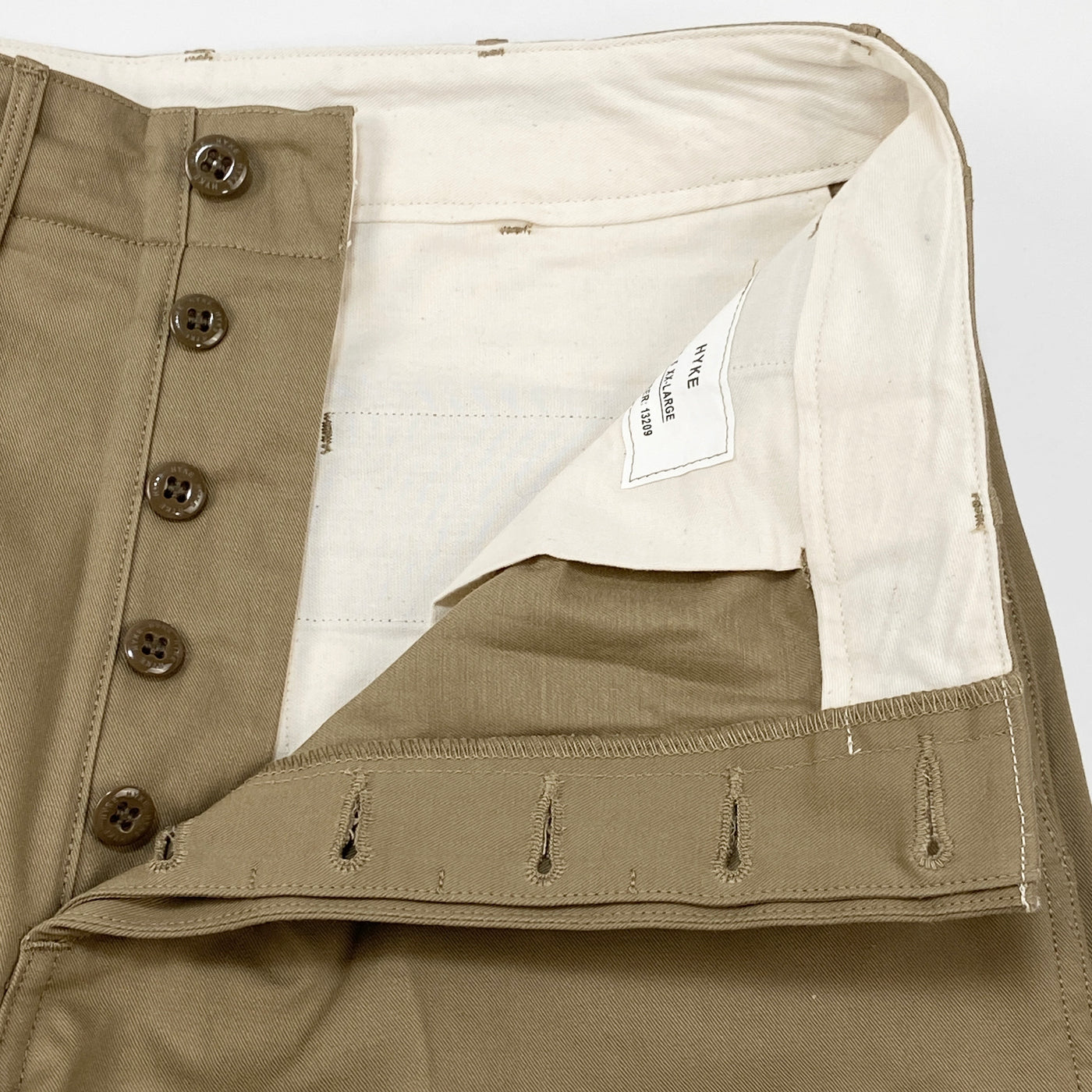 2022SS COTTON TWILL ARMY CHINOS 221-13209 5 XX-LARGE