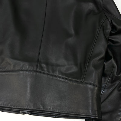 2022SS 5-ZIP LEATHER JACKET S50AM0489 SY1460 48