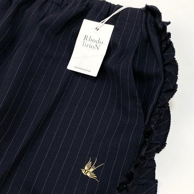 2023AW FRILL SIDE STRIPE PANT PINSTRIPE NQ974 ONE SIZE