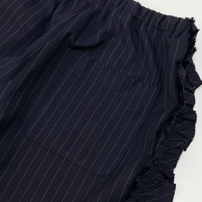 2023AW FRILL SIDE STRIPE PANT PINSTRIPE NQ974 ONE SIZE