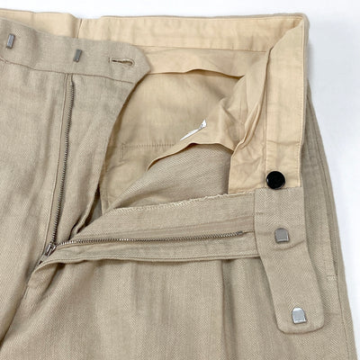 2019SS Linen Wide Pants UW0746 2
