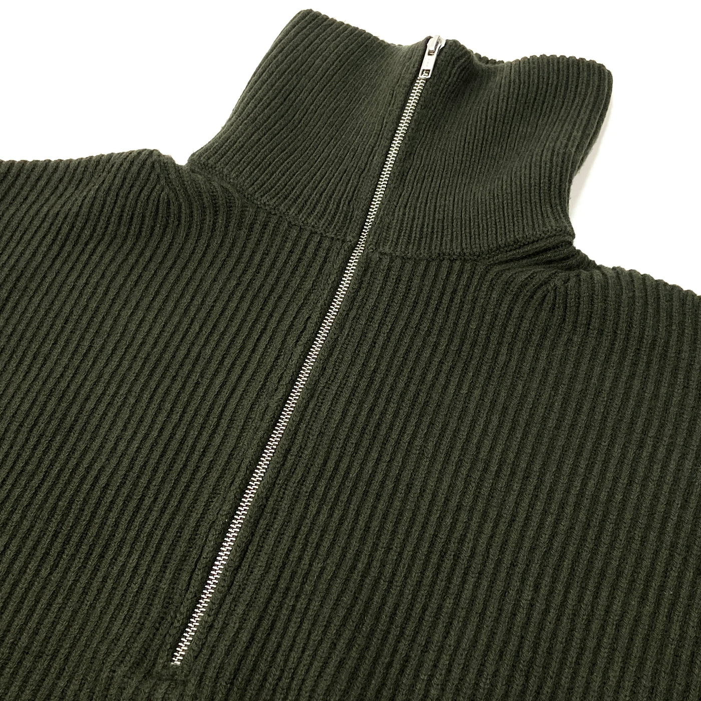 2022AW WOOL HARF ZIP PULLOVER 1213-199-3921 L