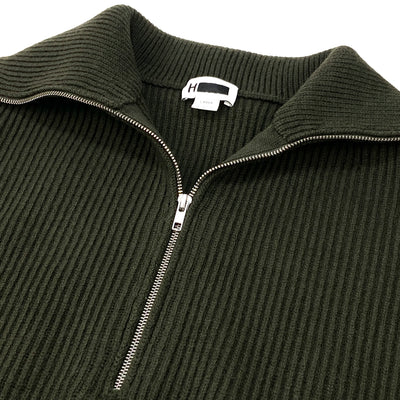 2022AW WOOL HARF ZIP PULLOVER 1213-199-3921 L