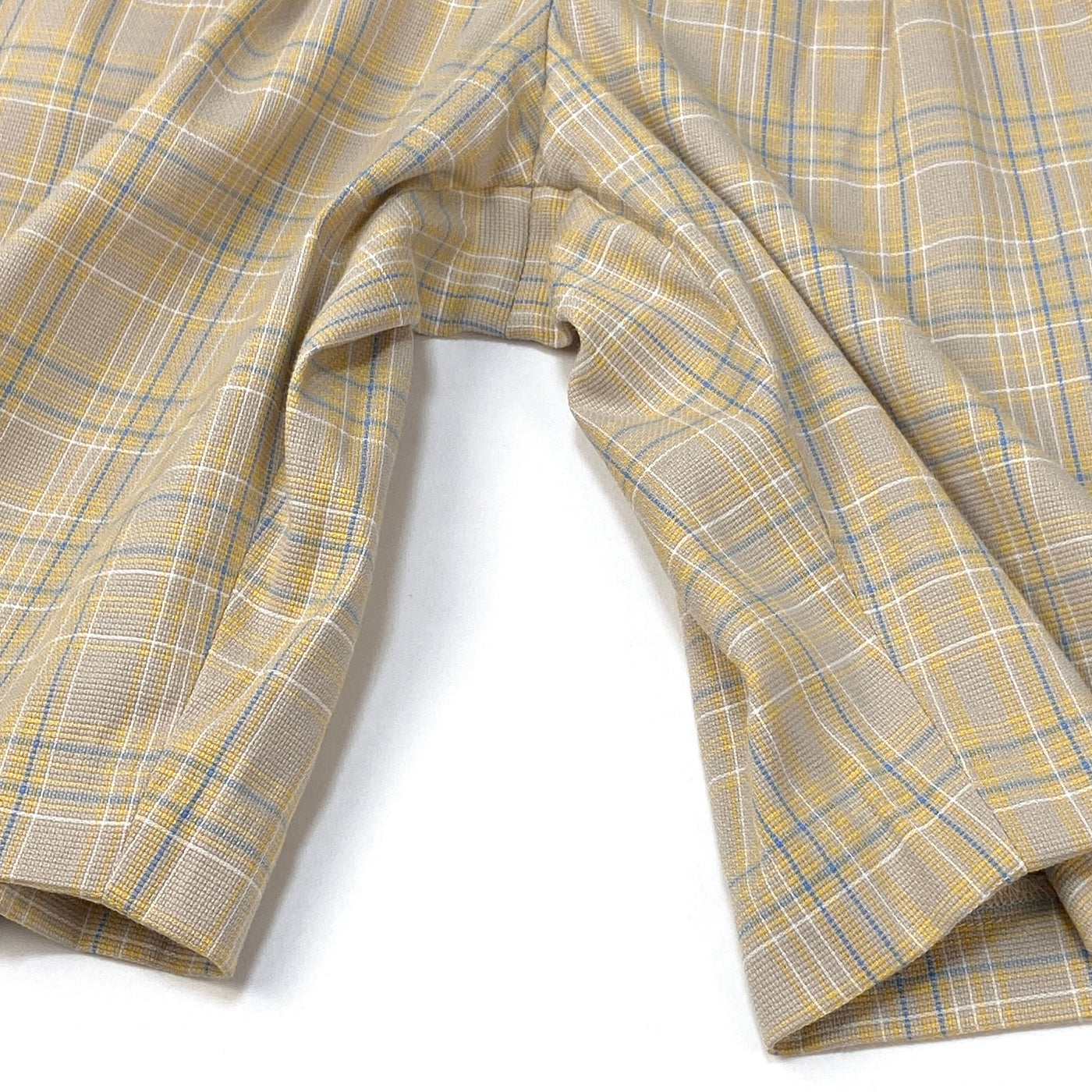 【新品】2023SS Two-tuck Wide Shorts Souvenir Check FR0301-M4040 36