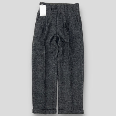 【新品】2022AW Three Tuck Wide Pants FR0202-M4021 28 C.Gray SSM3999