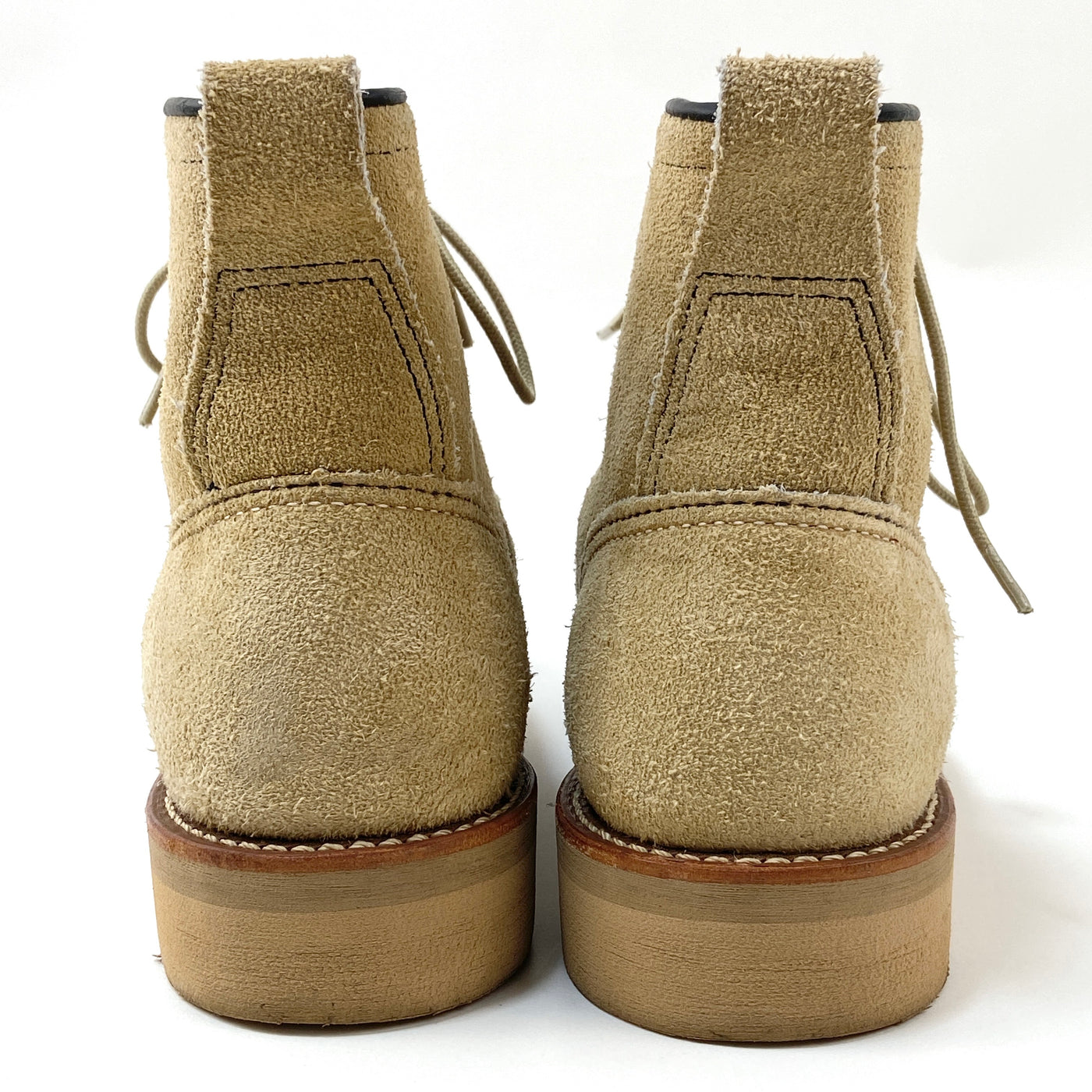 RED WING x TAKAYUKI FUJII 22SS SUEDE BEIGE 6-INCH LINEMAN PLATFORM – SHAFT  STORE