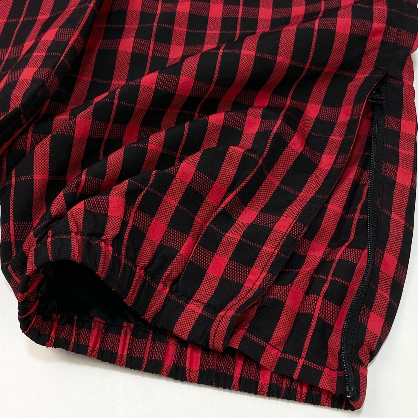 【新品】2018AW Nylon Plaid Track Pant M Red