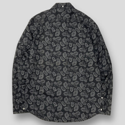 2013AW Paisley Shirt M Black