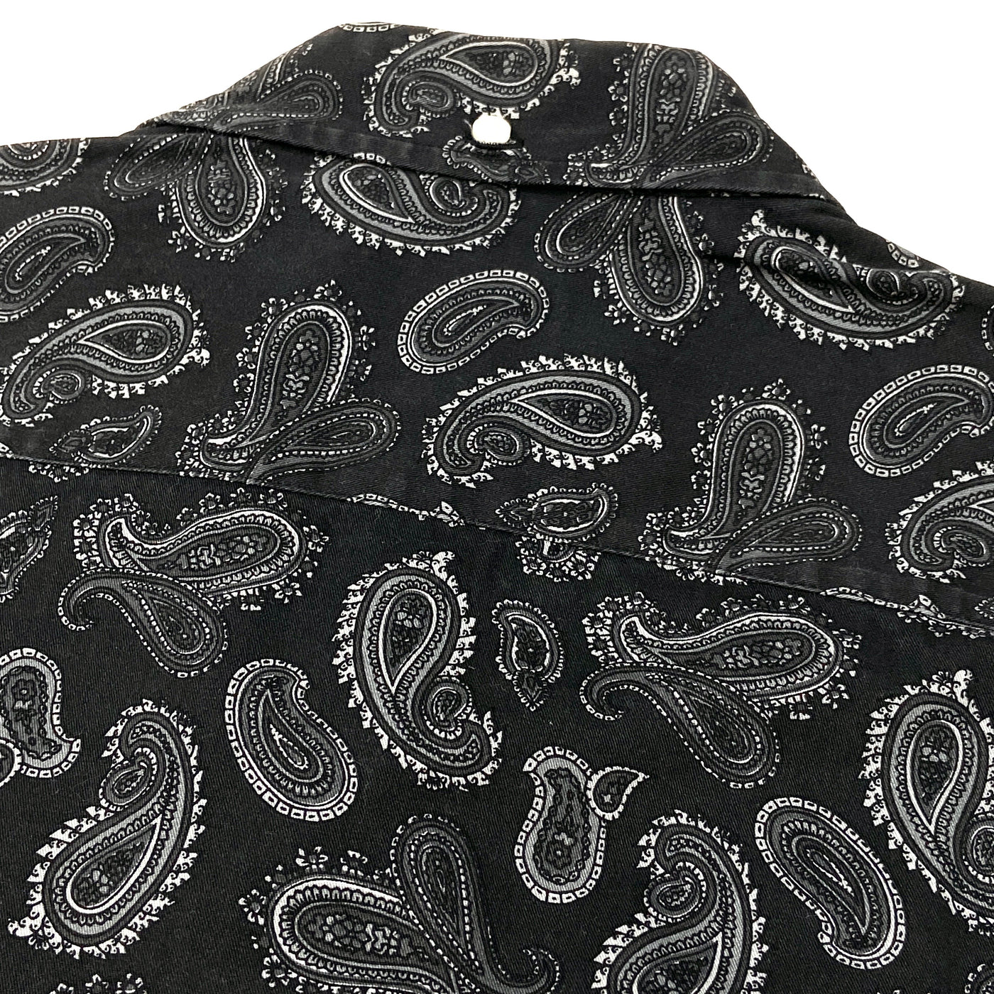 2013AW Paisley Shirt M Black