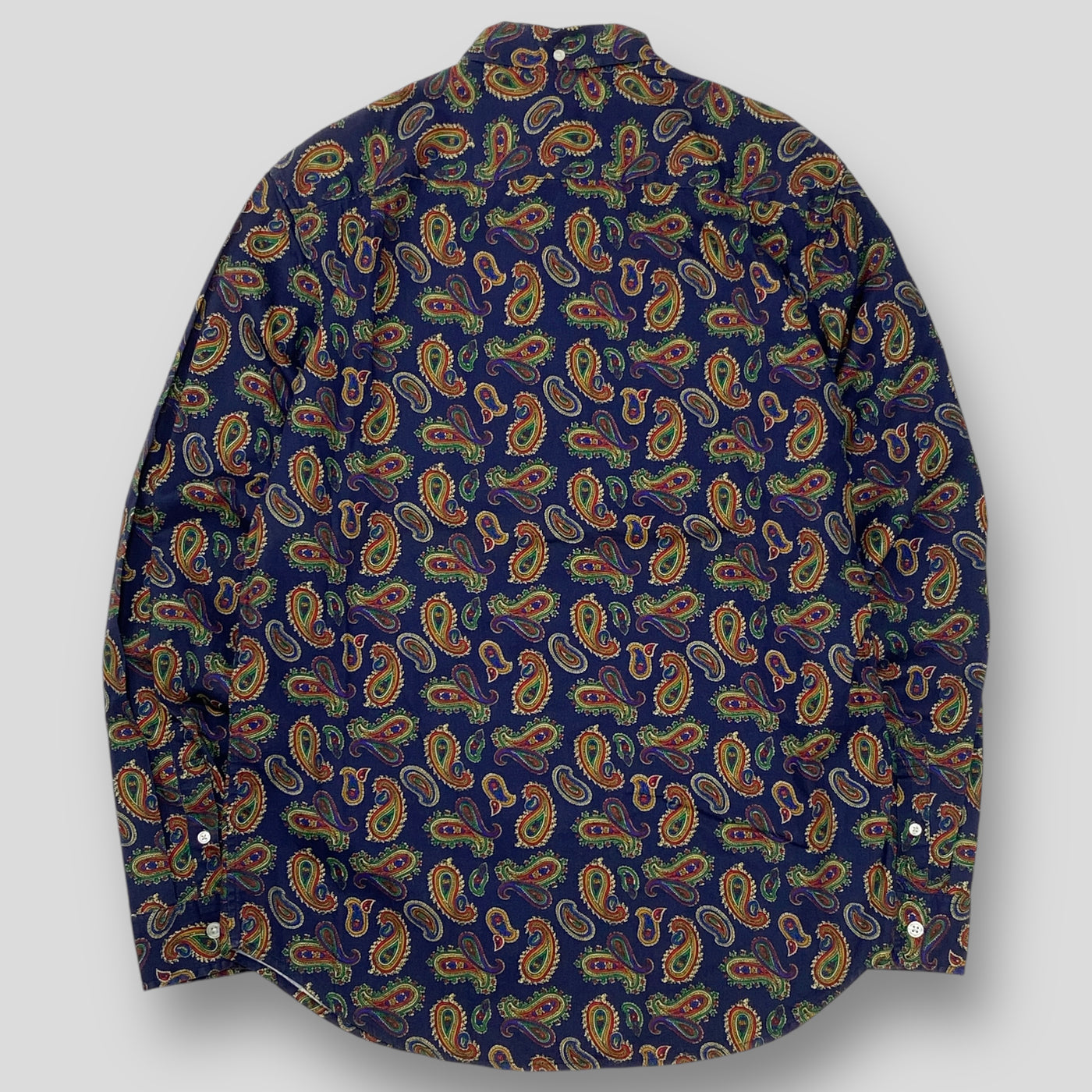 2013AW Paisley Shirt M Navy