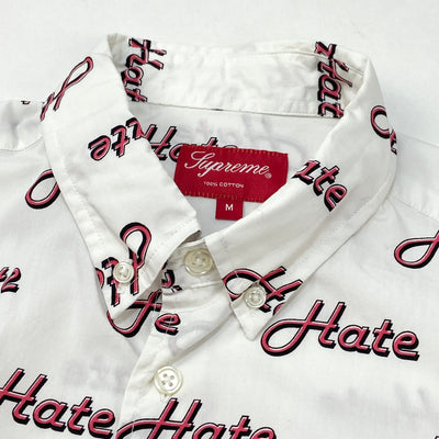 2013AW Hate Shirt M White