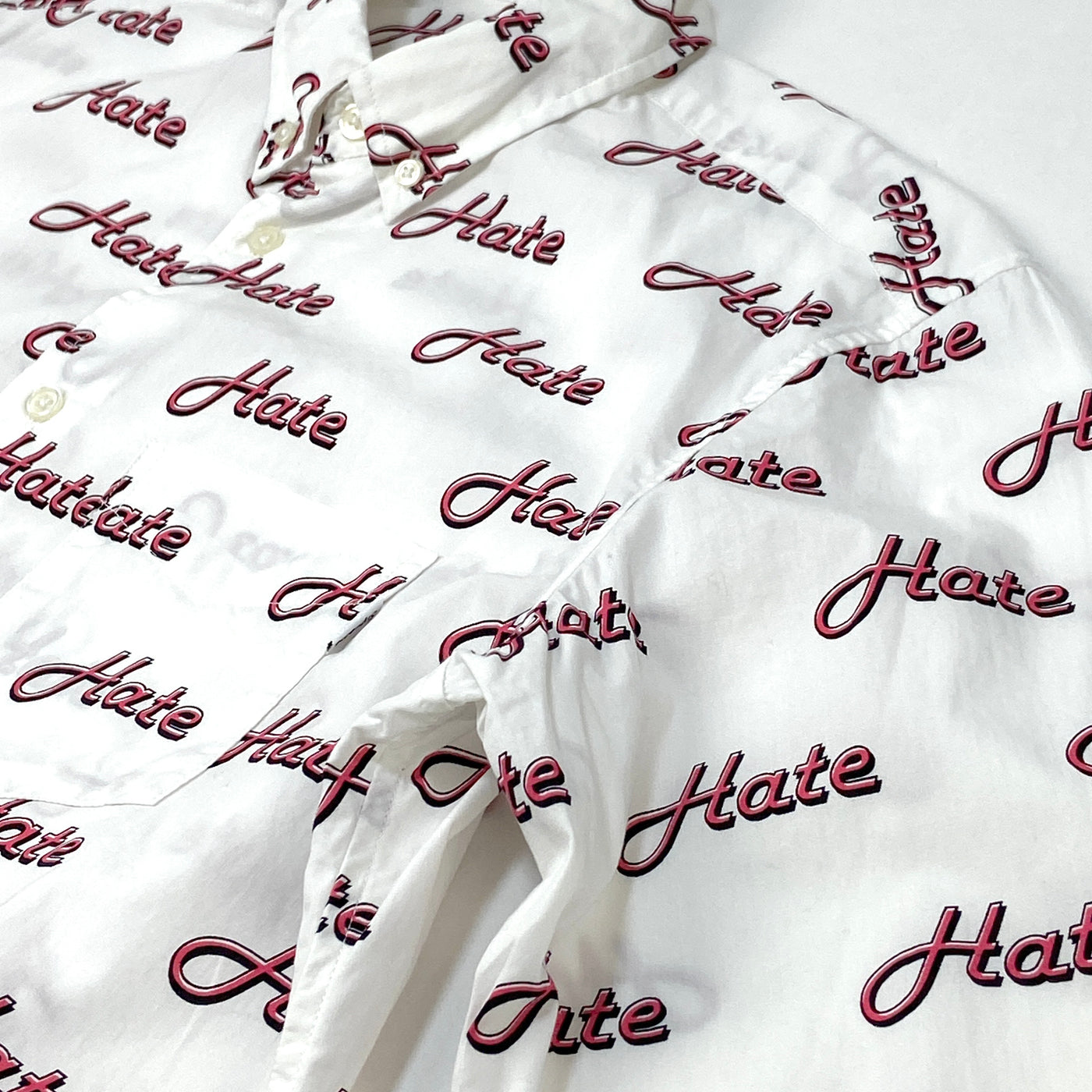 2013AW Hate Shirt M White