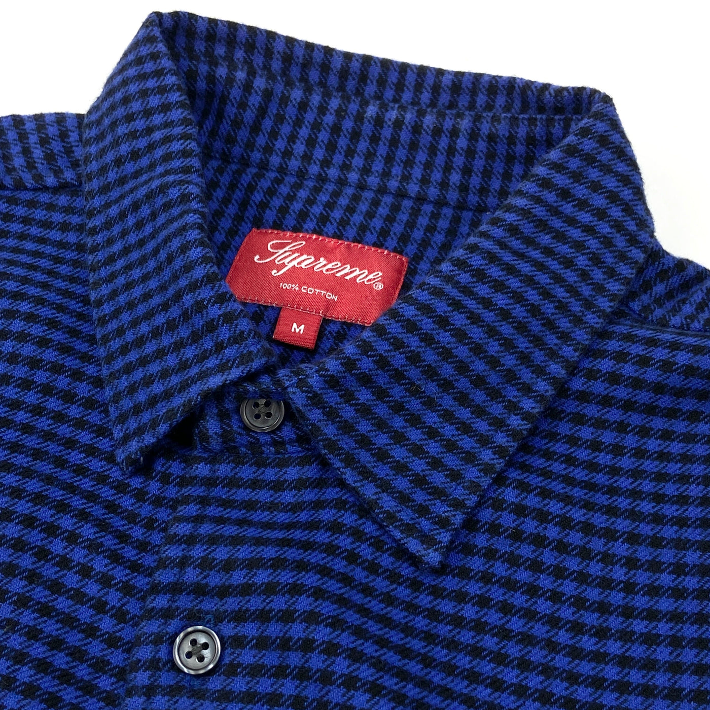 2016AW Houndstooth Flannel Shirt M