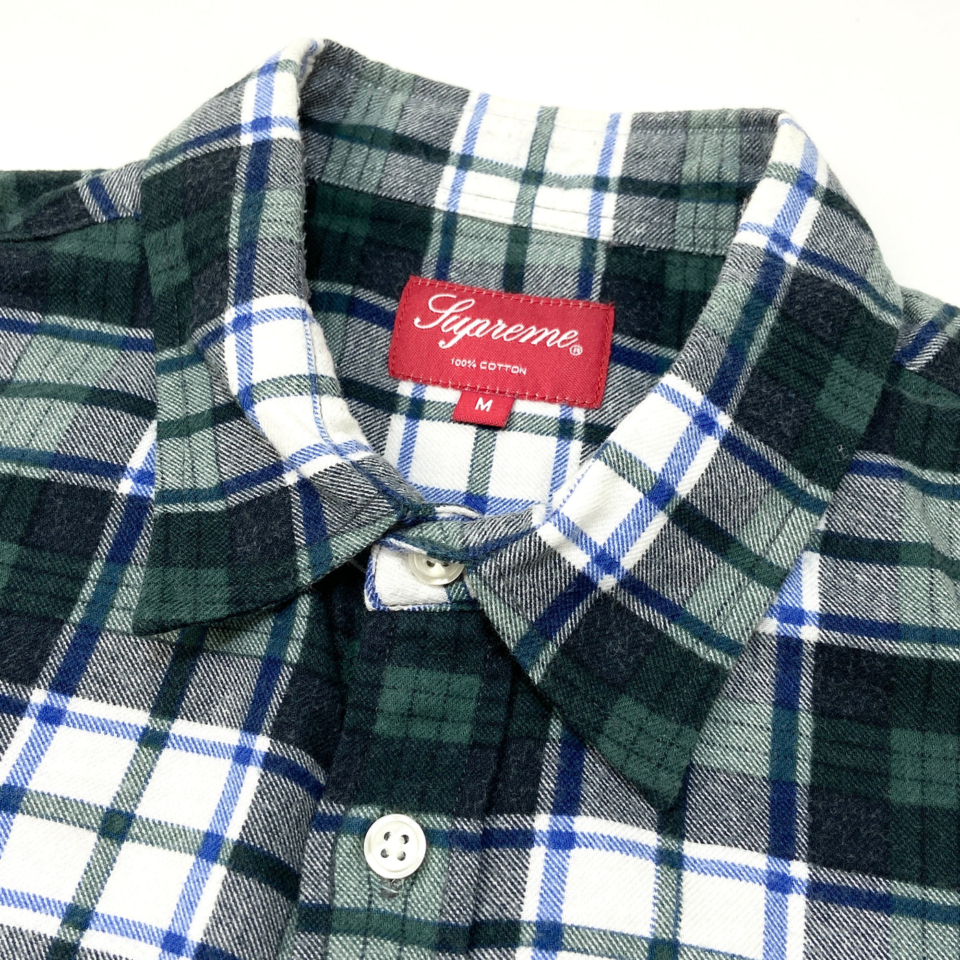 2015SS Printed Flannel Shirt M