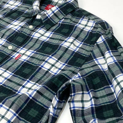 2015SS Printed Flannel Shirt M