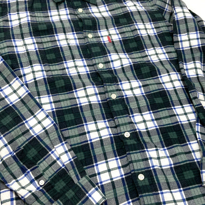 2015SS Printed Flannel Shirt M