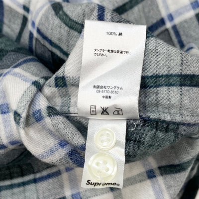 2015SS Printed Flannel Shirt M